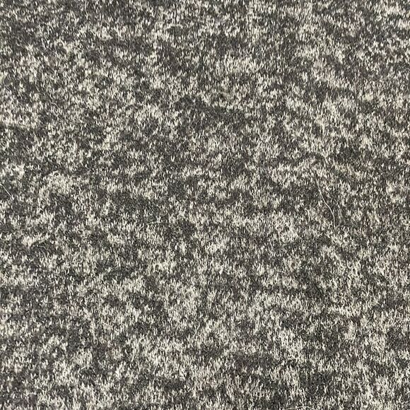 Flippy Knitted Pull-on Mini Skirt Dark Marbleized Heather Gray Made in Italy - Picture 4 of 4